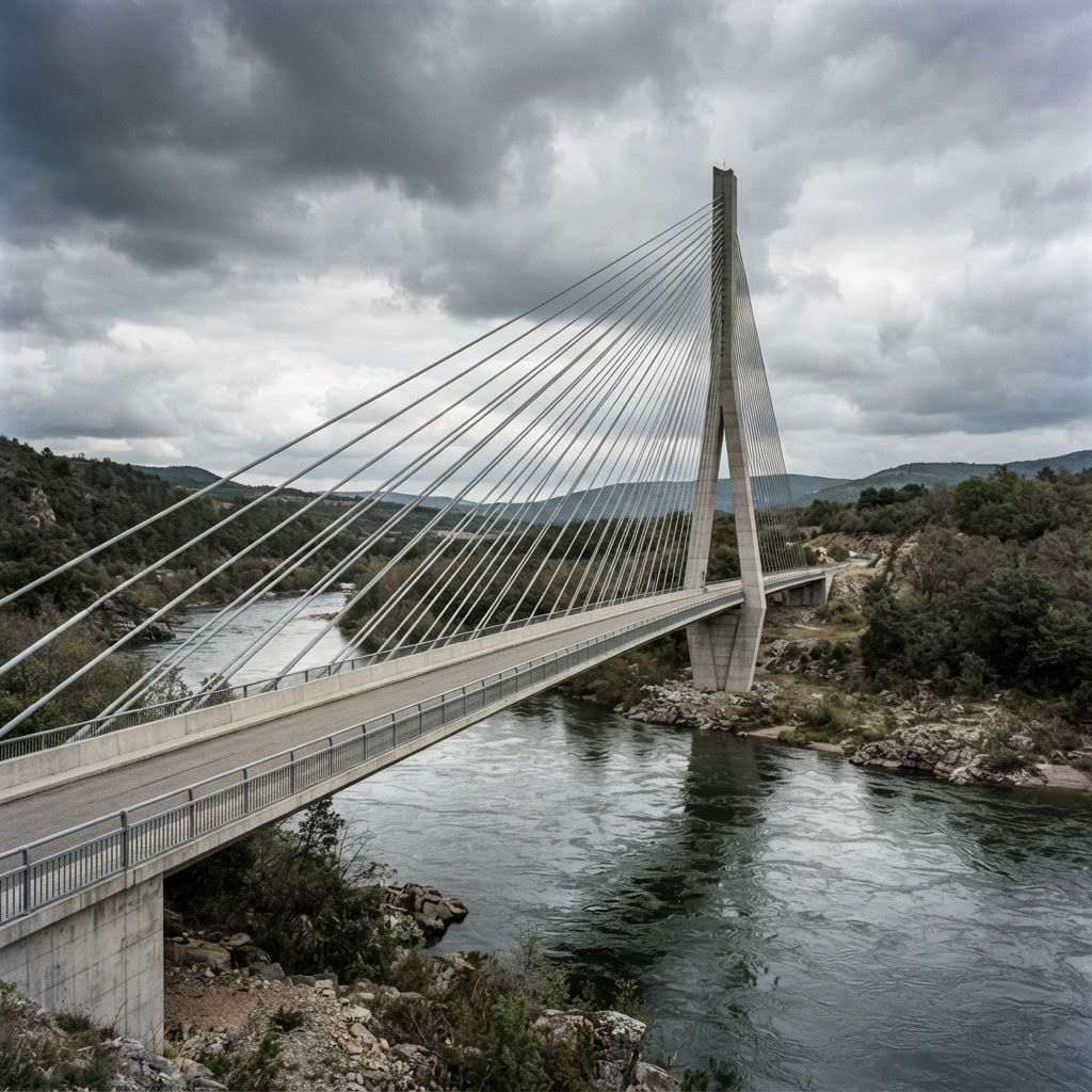 Puente sobre el río Lérez